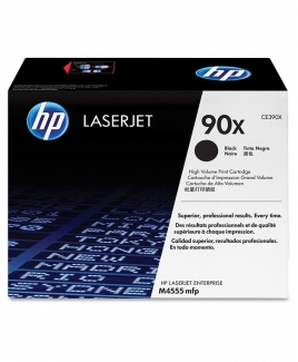 HP 90X LaserJet Toner Cartridge, black (CE390X)